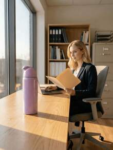 0walai Soft Lavender Note Vacuum Flask With Straw 32oz,945ML, Cold And Hot Water Can Be Insulated, Beautiful Appearance, Exquisite Workmanship, Suitable For Camping, Work, Indoor Use,Suitable For Gift,Perfect For Valentine's Day,Birthday,Giving Day. - 粉色 - 查看 3