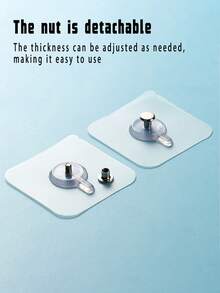 30pcs Heavy Duty Self-Adhesive Wall Hooks, Suitable For Hanging Photos And Frames, Bags, Kitchen Utensils Etc. - No Screws Needed, Washable And Reusable, Hole-Free Hooks - Ideal For Home Decor And Organization, Applicable To Living Room, Bedroom, Balcony, Also Suitable For Bedroom And Bathroom Decoration.