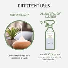 3.4 液盎司纯天然尤加利精油 - 适用于头发、皮肤、香薰机、芳香疗法、DIY、肥皂和蜡烛制作