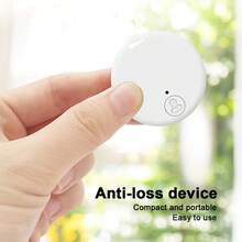 1 pieza Localizador GPS mini Bluetooth 5.0 anti-pérdida, rastreador para mascotas/billetera/bolso, compatible con iOS/Android Smart Locator Accessory - Multicolor - Ver 7