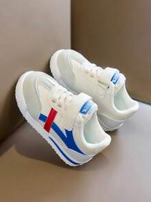 Kids' Chunky Sneakers, Toddler Boys Girls Breathable Running Shoes, Casual Sports Shoes, Infant Baby Mesh Shoes, Spring Autumn New Arrivals - Blue - View 5