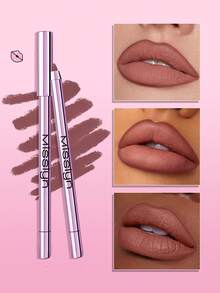 MISSLYN Perfect Lip Liner Pencil, Long-Lasting Color, Convenient Twist-Up Design, Gel Lip Liner, Smooth Application, Natural Makeup Effect, High Color Payoff, Smudge-Proof, Cosmetics, Gifts, Brand Makeup, Face Makeup Products, Suitable For Women & Girls, Winter Essential, Y2K Style, Fashion Versatile, Birthday Gift, Best Gift, Valentine's Day Gift, Party Essential, New Year Gift, Best Colors, Cruelty-Free & Vegan - #142 - View 6