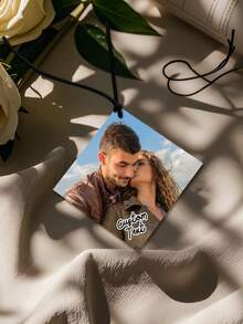 1 pezzo Ciondolo personalizzato per auto con foto, accessori per auto con foto personalizzata, ornamento per auto con foto di famiglia personalizzata, accessori per decorazione auto con foto personalizzata, accessori per decorazione interna auto, regalo foto per specchietto retrovisore, regalo di compleanno, regalo di anniversario, regalo per coppia, regalo foto di famiglia, regalo per fidanzato/lui/marito/papà, regalo per fidanzata/lei/moglie/mamma - Stile 2 - Visualizzare 8