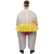 1pc Inflatable Heart-Themed Costume, Unisex Balloon Suit - Full Body Fancy Dress, Suitable For Halloween, Carnival, Christmas And Various Events/Parties - Red Ballet - View 5