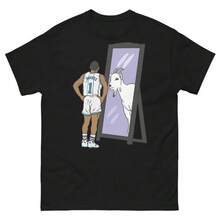 Muggsy Bogues Mirror GOAT T-Shirts - Black - View 6