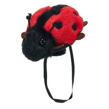 Women Girls Insect Headband Fashionable Cute Ladybug/Butterfly/Bee Hair Accessories For Daily Party - 七星瓢蟲站肩 - 查看 6