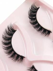 5 Pairs New Cat Eye Lashes Natural Long Curly Lashes Winged End Eye Elongated Eyelashes Faux Mink Eyelashes Makeup Strip Lashes,Lashes,Eyelashes,Fake Lashes - Cat Eye Lashes - View 4