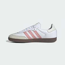 Adidas Samba Wmns Og 'White Hazy Green' Women's IH2752 | Retro Heritage Style, Timeless Silhouette - 粉色 - 查看 2