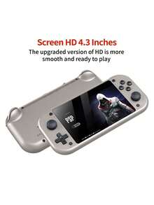 M17 Handheld Game Console TV Game Console 3D Home Arcade 4K HD PSPPS1 Handheld - A - View 4