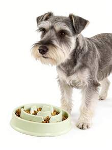 1pc Anti-Gulping Dog/Cat Slow Feeder Bowl, Non-Slip Anti-Flip Anti-Choke Pet Feeding Bowl