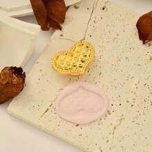 10pcs Vintage Wax Seal Stamp Set With Wooden Handle, Cute Mini Stamp Heads (Heart/Rabbit/Rose/Bow/Sunflower/Angel/Snowflake/Window/Hot Air Balloon/Cat Paw), Suitable For Wedding Invitations, Cards And Envelopes