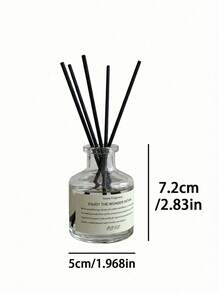 1 套（1 瓶香薰油 + 4 根扩散棒）无焰家用香薰油室内扩散器套装，可持久芳香，适用于卧室、浴室、客厅等。