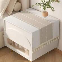 American Style Bedside Cabinet Cover Cloth, Small Rectangular Table Cloth, Lightweight Luxury Microwave Oven Refrigerator Dust Cover, Washing Machine Dust Cover - Multicolor - View 6