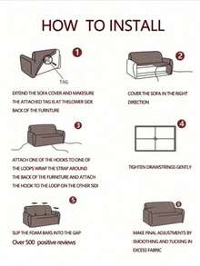 1 件纯色牛奶丝弹力沙发套，现代四季通用全包式沙发套，宠物友好型沙发保护套，可机洗，宠物友好型家居装饰，1 座、2 座、3 座、4 座可选 - 藏青色 - 查看 9