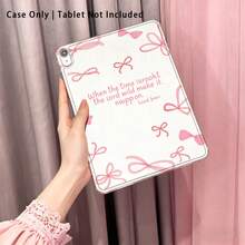1pc High Transparent Anti-Drop TPU Tablet Case, High-Definition UV Printing, Compatible With IPAD 11 2025, MINI6/7, AIR1/2, Air4/AIR5/Air6/AIR7, 9.7-Inch IPad 2019/2020/2021, 10.2-Inch IPad 10/11, AIR11 (2024/2025), PRO11 (2024), PRO11 (2018-2022), PRO12.9/AIR13 - Multicolor - View 1