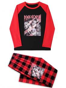 "Pink " Pajama Set | Luxuriously Snug Hug | Upgrade Sleep |  For Home & Vacation - Đỏ - Xem 1