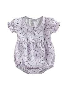 Mommy And Me Dress Mother And Daughter Matching Family Outfits Summer Mom And Girls Square Neck Maxi Dress - 紫色 - 查看 5