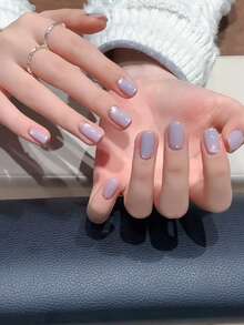 HEFENNA 紫色猫眼凝胶指甲油，适用于 LED 和 UV 美甲设计，是美甲沙龙和 DIY 项目的理想之选。 - 彩色 - 查看 5