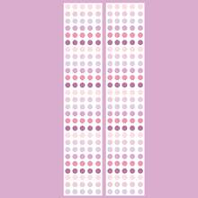 1 Roll Simple Handwritten Polka Dot Colorful Tape Single Pack - Student Gift, DIY Handwritten Notebook Material Tape Sticker Tool And Self-Adhesive Tape (1 Roll Polka Dot Tape, Approx. 600 Dots), Back To School Season Essential - Round - View 11