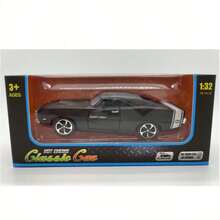 1个道奇汽车模型摆件，合金模型车，多功能，车门可活动开启，生日礼物，圣诞礼物，万圣节礼物，完美礼物，文具，减压球 - 黑色 - 查看 22