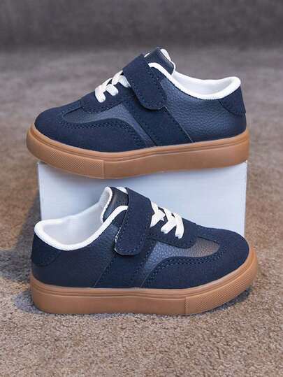 1 Pair Unisex New Low-Top Sneakers, Wear-Resistant Anti-Slip Casual Toddler Shoes, Fashion Versatile Children Canvas Shoes, Suitable For All Seasons