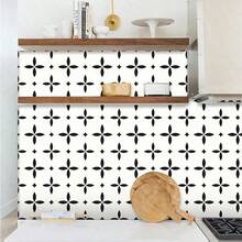 20片装 - 20厘米 x 20厘米自粘地板砖，防水乙烯基材质，DIY地板，适用于浴室、厨房、壁炉、宠物屋、楼梯、卧室、墙壁等。 - 彩色 - 查看 10