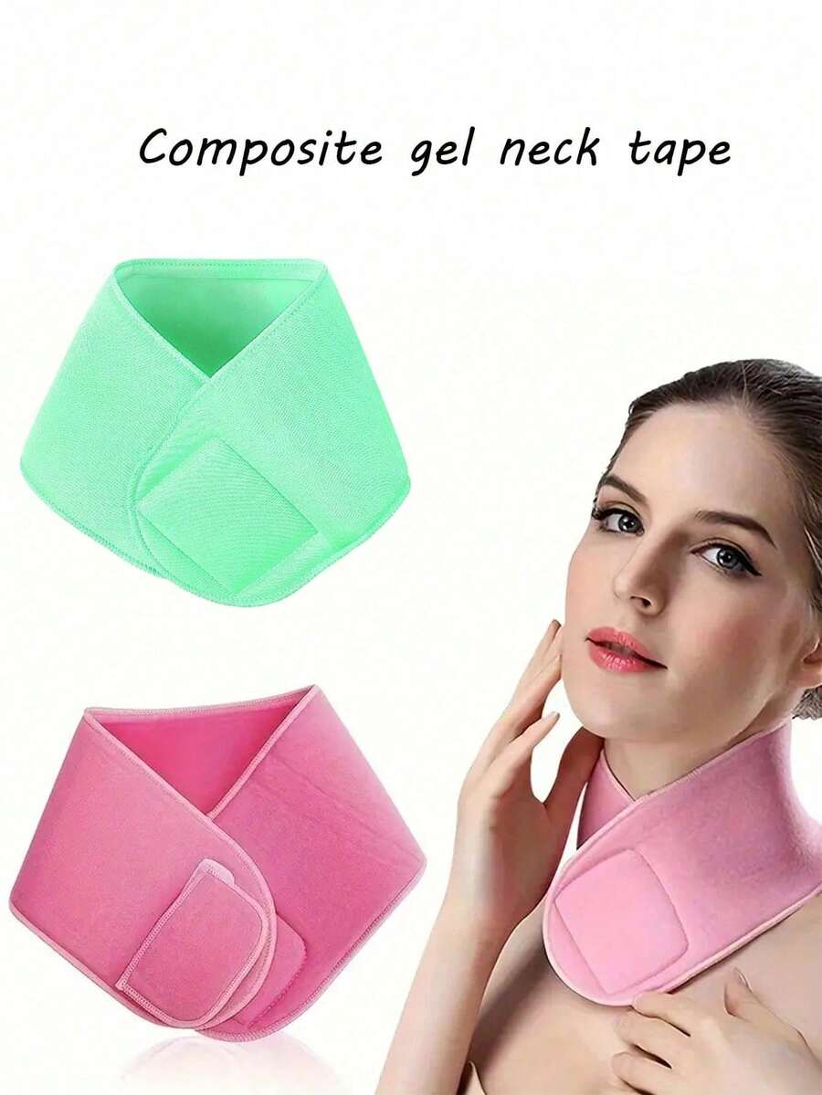 1pc Silicone Neck Care Pad, Reusable Gel Neck Mask For Tightening, Moisturizing And Nourishing The Neck