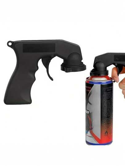 1pc, Spray Adapter Paint Care Spray Gun Handle, With Full Grip Trigger Lock Collar For Car Maintenance