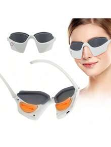 The Eye Massager Uses Advanced Technology. These Glasses Help To Reduce Pigmentation And Activate The Skin, Effectively Restoring The Youthful State Of The Eye Area.