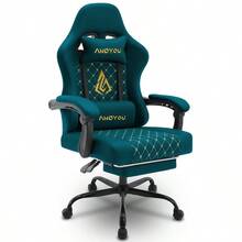 Sedie da gaming - Nero - Visualizzare 8