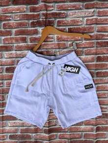 Cargo Shorts With Elastic Waistband, Direct From The Factory. - White - View 1
