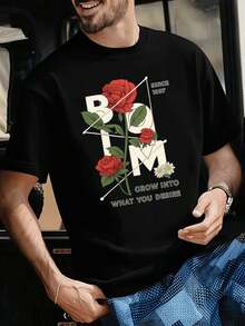 T-shirts pour hommes - Noir - Voir 1