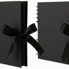 2 Pcs lbum de Fotos Scrapbook, Libro de Recuerdos para Manualidades, Arte y Memorias - como se muestra en la figura - Ver 2