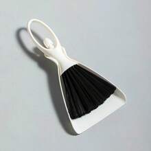 Mini Soft Bristle Broom And Dustpan Set For Desktop Cleaning; Car Hair Removal Shovel