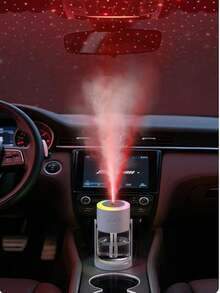 新款星空投影灯加湿器，USB供电家用/婴儿房/卧室/车载夜灯，保湿喷雾器 - A - 查看 1