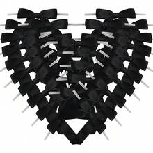 10/20/50 chiếc nơ xoắn bằng ruy băng satin để trang trí ly rượu, phụ kiện nơ nhiều màu sắc trang nhã cho quà tặng, đám cưới, tiệc mừng em bé, tiệc cô dâu, Giáng sinh, sinh nhật, tiệc rượu, dễ dàng gắn và tháo, tạo thêm điểm nhấn lễ hội cho mọi dịp, có sẵn màu hồng, đỏ và đen, có thể tái sử dụng. - Nhiều màu - Xem 6