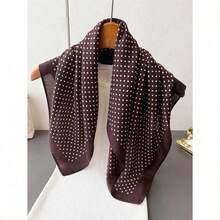 1pc Bandana Polka Dot Printed Headband/Head Wrap/Neckerchief/Scarf - A - Xem 1