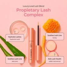 Eyelash Growth Serum - Prostaglandin-Free Lash Enhancing Serum For Longer Thicker Lashes And Brows- Natural Formula Visible Results In 2 Weeks - Vegan Hormone-Free 0.10 Fl. Oz/ 3ml - 睫毛精華液 - 查看 4