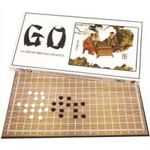 Traditional Go Board Game – Timeless Strategy For Game Nights! USA Tabletop Pick-Durable Board & Pieces For Long-Lasting Play! - 預設 - 查看 2