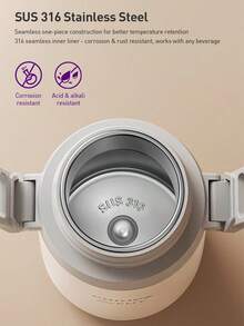 Philips Avent 16.9oz Stainless Steel Kids Water Bottle With Straw, 6-Layer Insulation, 360° Leak-Proof, 59-Inch Shoulder Strap, Suitable For Home And School Use