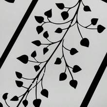 Juego de 12 Plantillas Reutilizables para Pintar, Diseño de Flores y Enredaderas, Plástico PET Lavable, Ideal para Decoración de Paredes, Manualidades y Proyectos DIY - como se muestra en la figura - Ver 4