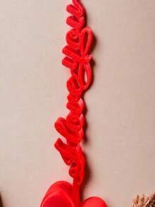 1pc 3D Printed "I Love You" Rose Sculpture Decor, 12cm Elegant Romantic Home Decoration, Suitable For Valentine's Day, Parties And Gifts. Perfect Accent For Dining Table, Living Room, Bedroom, Cafe And Party Ambiance, Romantic Decor, Valentine's Day Gift, Home Decor - Multicolor - View 8