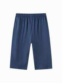 Balabala Unisex Home Pants, Soft Comfortable Fabric, Universal Fit, Relaxed Summer Loungewear - Gray Blue - View 2