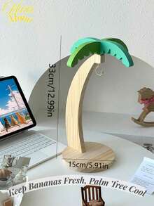 1 chiếc kệ gỗ đựng chuối, kệ đựng đồ gia dụng, kệ đựng trái cây phòng khách. - Nhiều màu - Xem 2