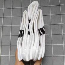 Adidas Mid-Calf Basketball Socks, Unisex, All Season, Thickened Sole Area For Cushioning And Moisture Wicking, 19-23g, White Towel Bottom Sports Socks, IA3949, IA3950, IA3951, HT3452, IC9521 - HT3452 - View 6
