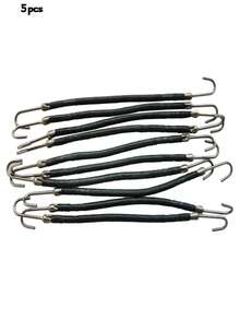 5 Dây buộc tóc móc đôi, đạt tiêu chuẩn quốc gia, phù hợp cho kiểu tóc khiêu vũ Latin, chất liệu da, dụng cụ tạo kiểu tóc, móc búi tóc, dây buộc tóc đuôi ngựa, móc buộc tóc co giãn dày, dây buộc tóc, dây thừng buộc tóc đuôi ngựa, dây buộc tóc, phụ kiện tóc, dây chun buộc tóc, dây chun scrunchie. - Nhiều màu - Xem 9