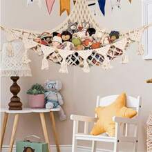 CYPNAlmacenamiento de Juguetes de Peluche Amaca para Peluches Red para Peluches Puede Guardar Juguetes y Artículos de Uso Diario para El Dormitorio Sala de Juegos Esquina BlancoFashion - 219361938 - Ver 4