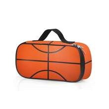 多功能铅笔盒，篮球图案印花，带隔层，可放置铅笔、钥匙、手机、硬币、小物件，适合学校、家庭、送礼、度假、节日（返校季、圣诞节）使用。 - 籃球 - 查看 7