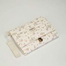 1pc Cute Bear Ins Style Mommy Bag, Portable Diaper Bag, Travel Toiletry Bag, Multifunctional Storage Bag For Moms - Multicolor - View 9