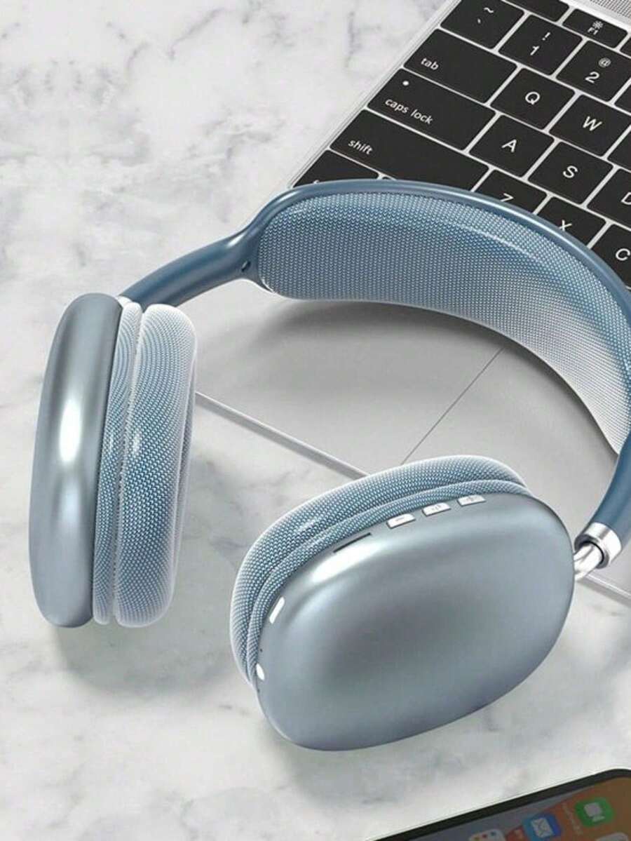 P9 - Bluetooth 5.3 Sports Headphones, IPX5 Waterproof - 40 Hours Of Playtime, Fast Charging Cable, Touch Controls, Ergonomic Drop-Proof Design (Available In Vibrant Colors) - ANATEL Certified - Blue - View 1